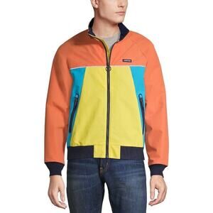 Land's End Lightweight Color Block Squall Jacket Men's 2XL